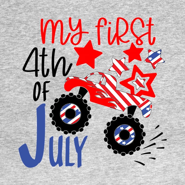 My first 4th of july..independence day gift for kids by DODG99
